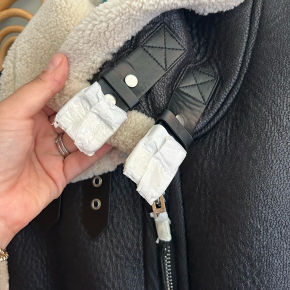 NWT Blank NYC Faux Leather Vest in Work It - Picture 3 of 7